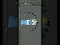 Lionel messi Name typography cartoon comic style illustrator design