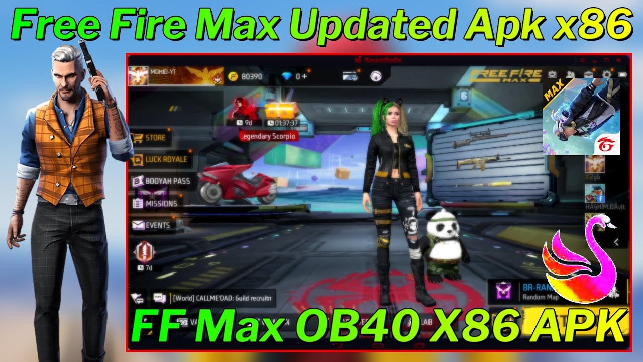 Free Fire MAX Download for PC OB40-Play Free Fire MAX