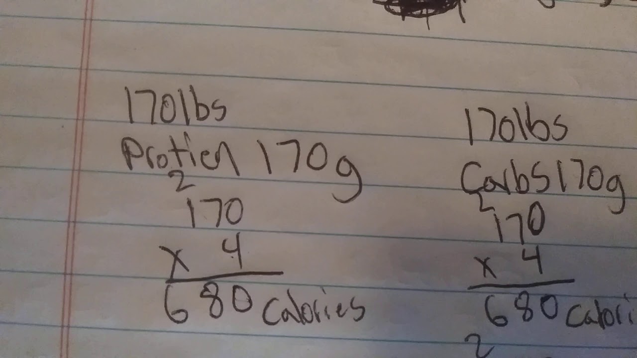 How to count macros for fat loss - YouTube
