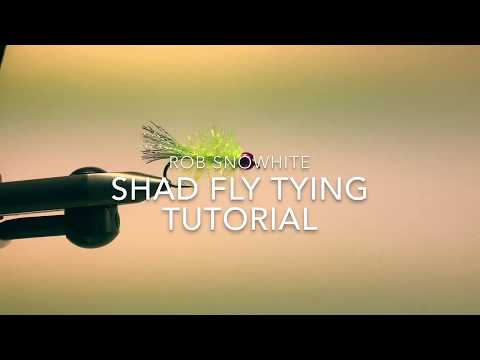 Shad Nom Nom Fly Pattern Tying Tutorial
