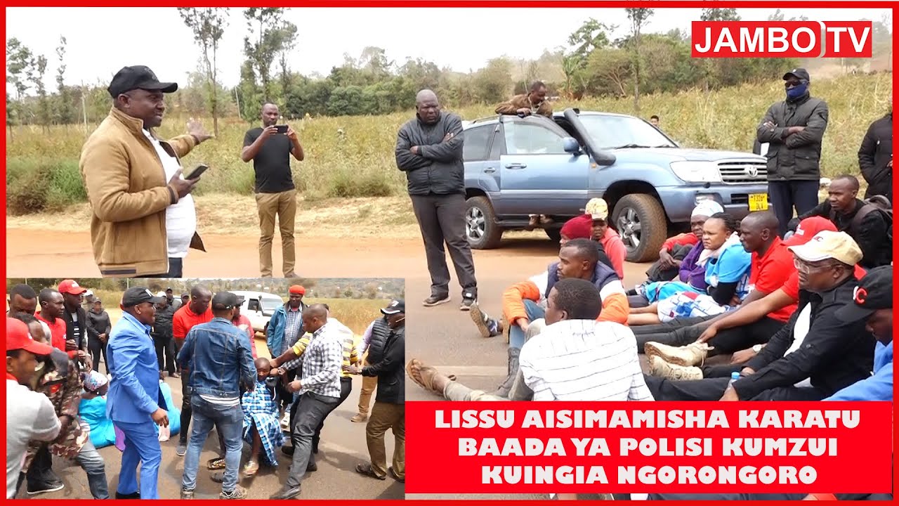 MSAFARA WA TUNDU LISSU WAFUNGA BARABARA BAADA YA KUZUIWA KUINGIA NGORONGORO