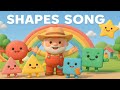 Shapes Song for Kids | Learn Shapes with Old MacDonald Tune | Toonzy Wheels kids