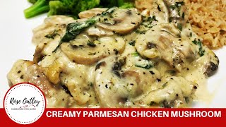 How to make Creamy Parmesan Chicken Mushroom
