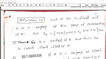 GALOIS THEORY//Automarohism group//Fixed Fields//Proof of Dedikind lemma
