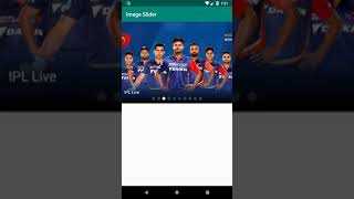 Android Image Slider with json