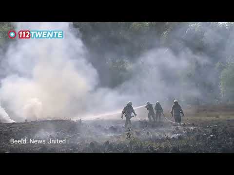 112Twente.nl - Grote heidebrand Losser 15-05-2022