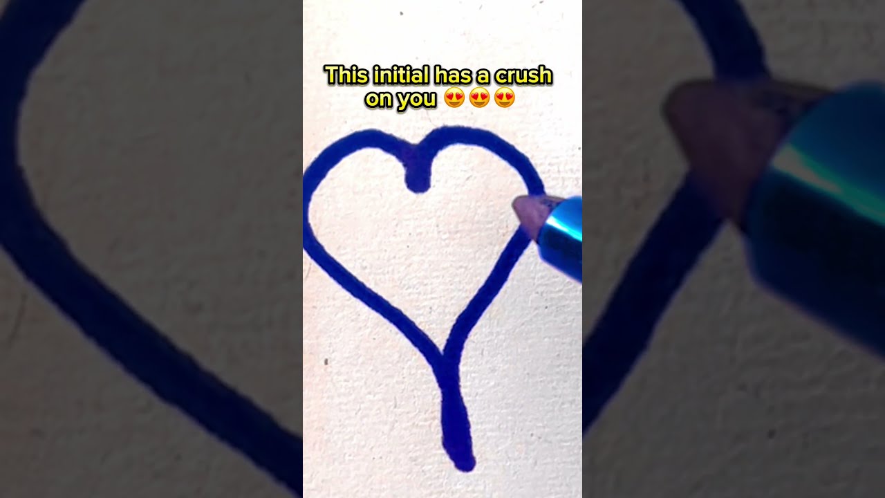 This Initial Has A Crush On You Claim Signs Love Names