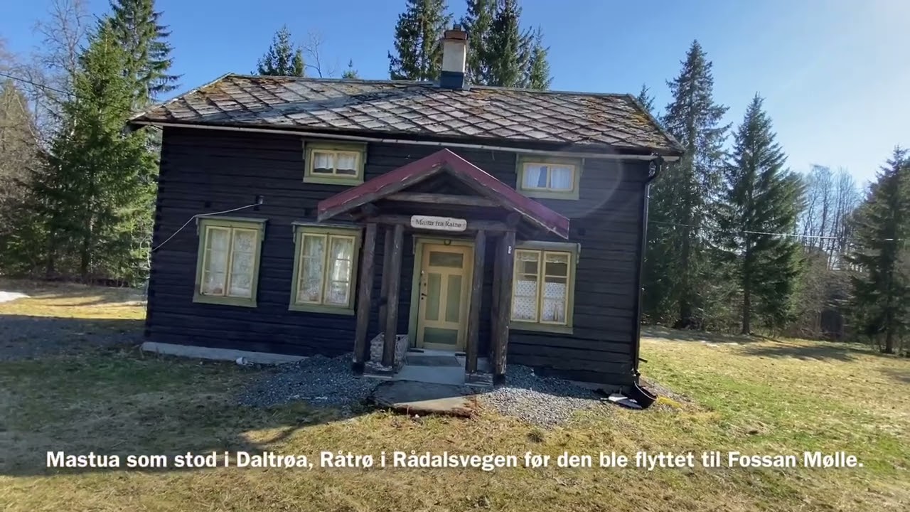 Fossan Mølle, mill, Skjelstadmark, Stjørdal, Norge, Norway.