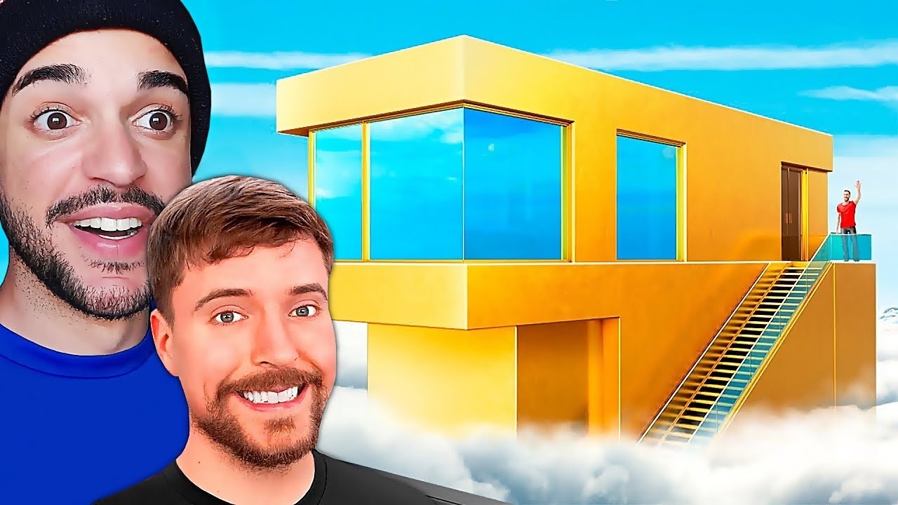 Casa de $1 VS de $100,000,000! | Reagindo a MrBeast