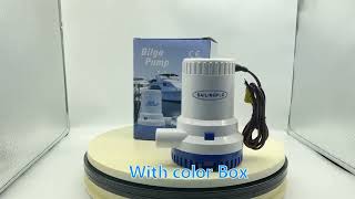 Singflo 12V 2000GPH non-auto bilge pump