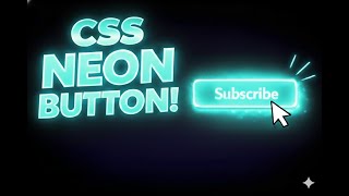 CSS Neon Button