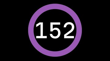 152-Second Countdown Timer - Dark Background + Circular Progress Bar + Ending Sound
