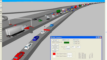 Ramp metering Lane Controll System,Simulation using PTV VISSIM COM-Interface