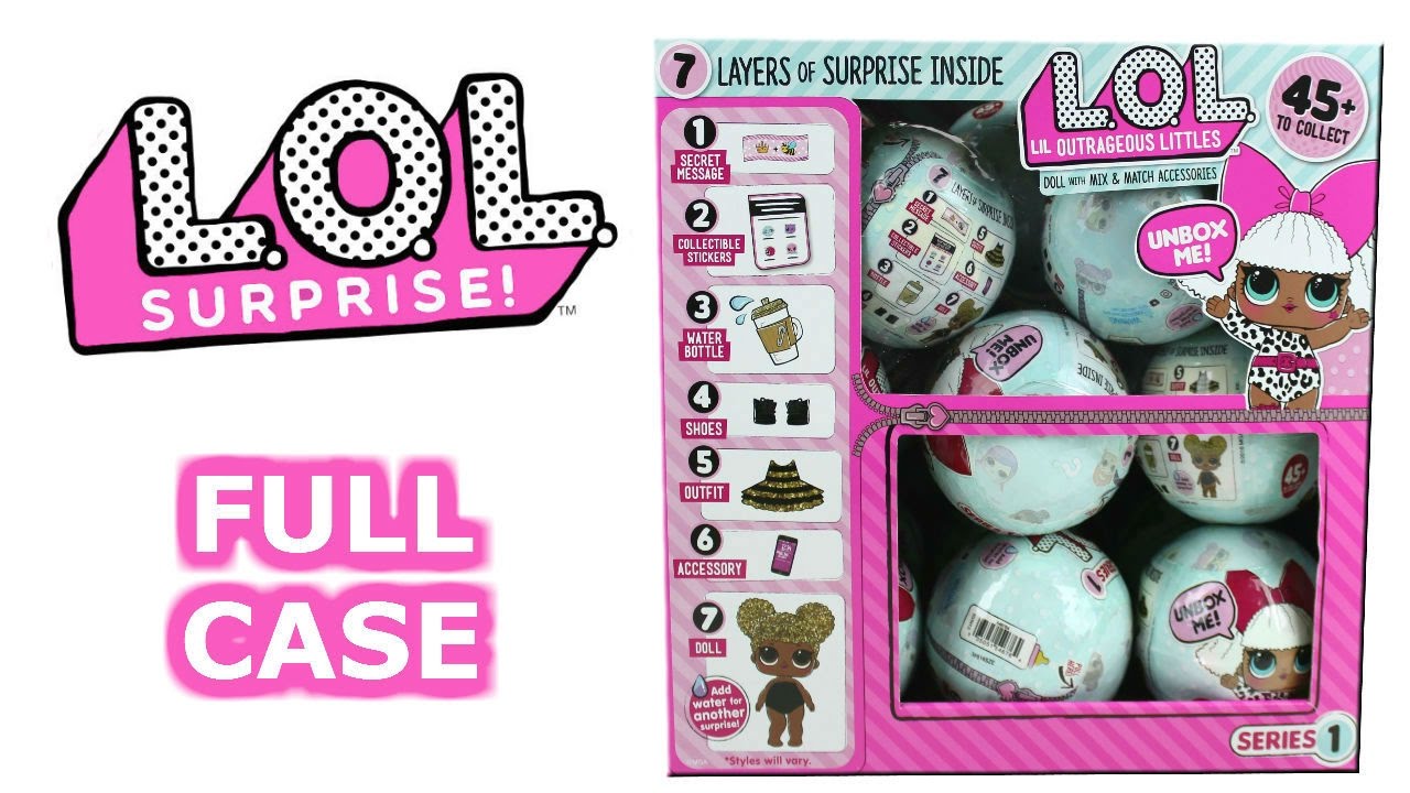 lol dolls full box