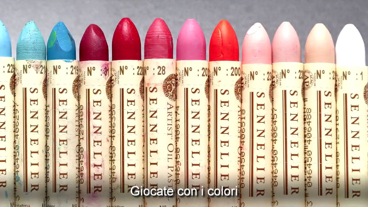  Pastelli Ad Olio Sennelier Creati Per I Professionisti YouTube