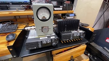 Homebrew Motorola xpr repeater explanation and short demonstration