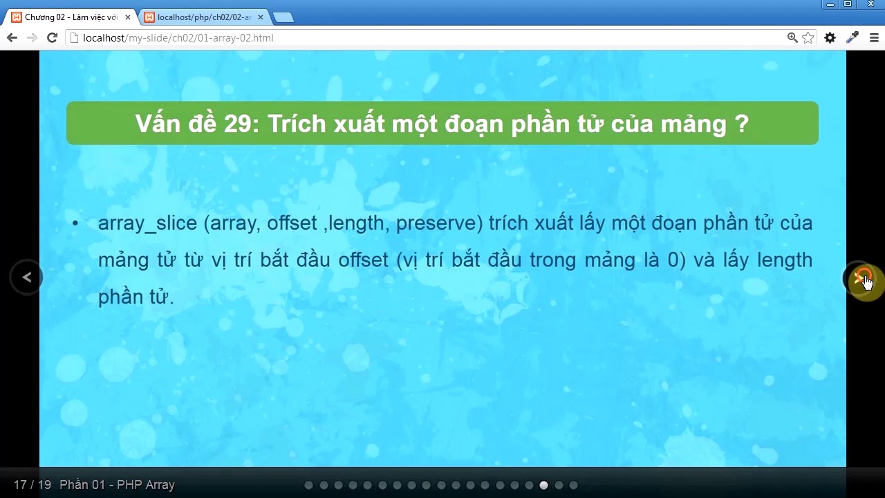Bai 8 11 Array Part 11 - YouTube