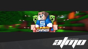 SuprimeGames - Minecraft Banner Speedart [#11] | AtmoArtworks