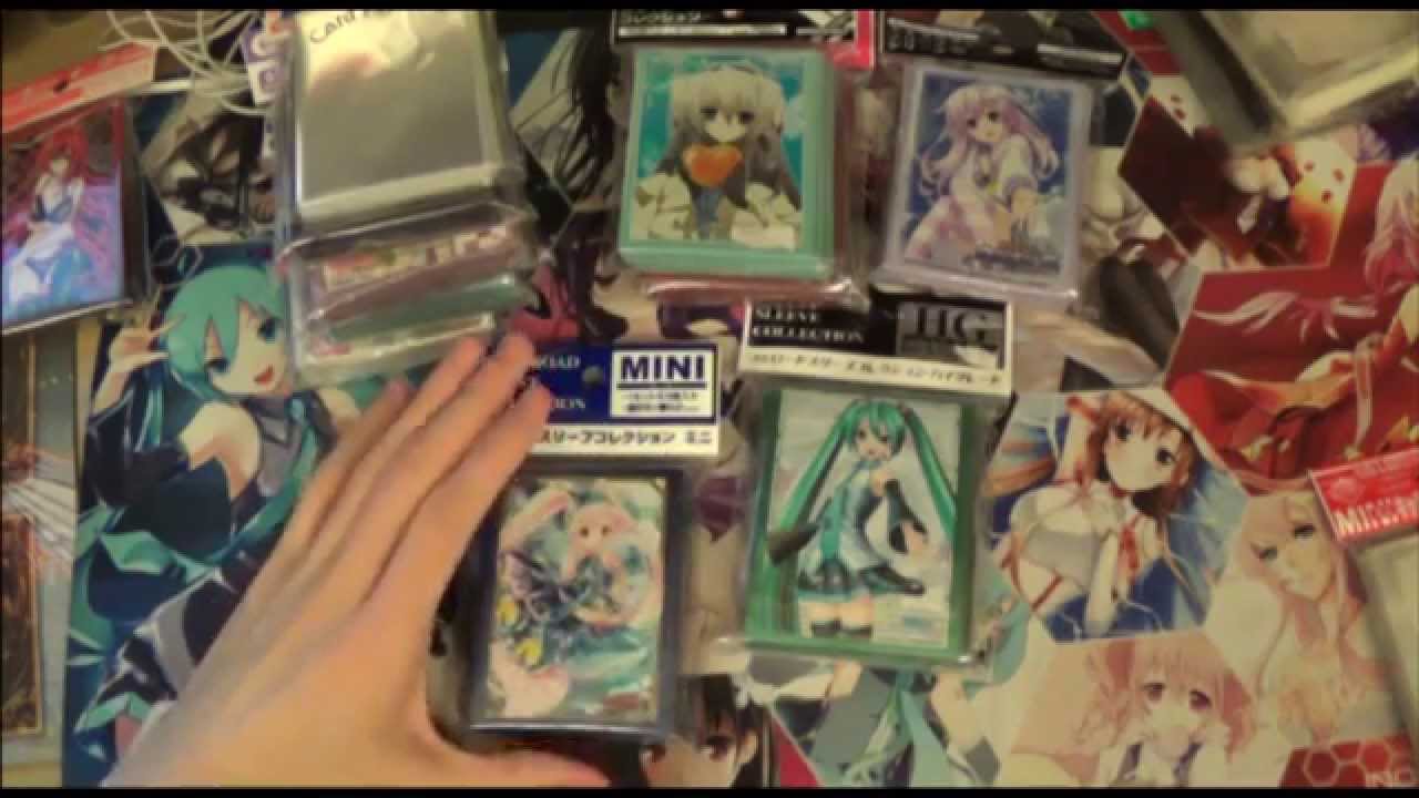 How to properly use Anime Sleeves TCG  YouTube