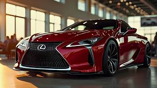 2026 Lexus LC | Deep Red V8 Coupe with Takumi Craftsmanship