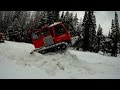 Snowcat Training, Newbe Gets Stuck, And Recovery.