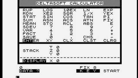 RPN Calculator (ZX81)