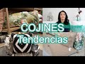 Decorar con COJINES. Cómo combinarlos.Tendencias ZARA HOME y H&M HOME