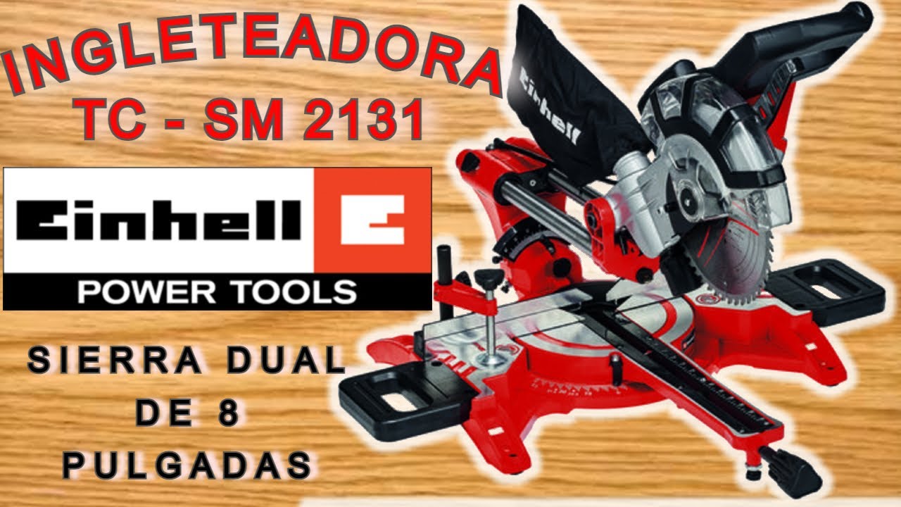 Ingletadora teléscopica, TH-SM 2131 dual, Einhell