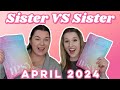 Ipsy glam bag  sister vs sister  april 2024