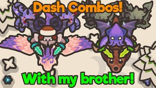 Taming.io Using Dash Pet Combos With My Brother!