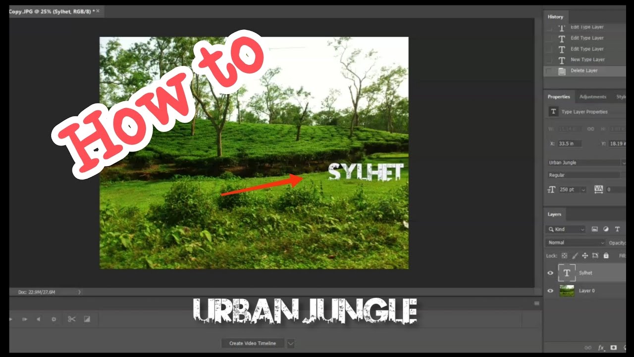 How to install urban Jungle font Font install Urban Jungle YouTube