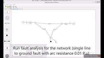 Power Grid simulation software - Fault analysis module