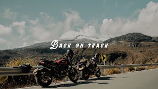 Back on track / best coffee with a great mountain view / Scrambler Ducati Roadtrip