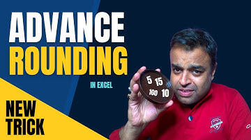 Advanced Rounding in Excel (Round to Nearest 5, 10, 100, 1000) | Vivekananda Sinha | Video 289