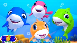 Five Little Sharks Went Swimming One Day More Nursery Rhymes & Baby Songs