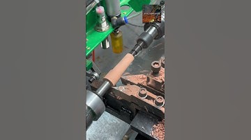 In the double knife test machine I #shorts #lathemachine #shortvideo #manufacturing #cncmachine