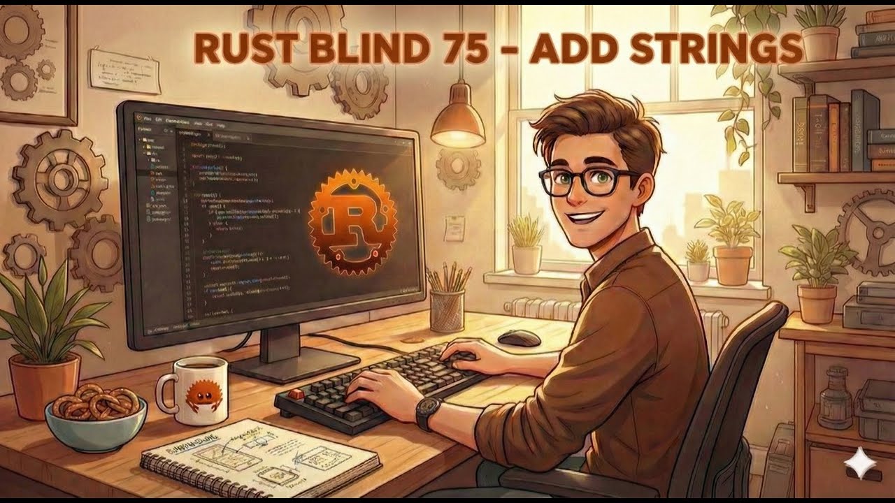Blind 75 in Rust - Add Strings - YouTube