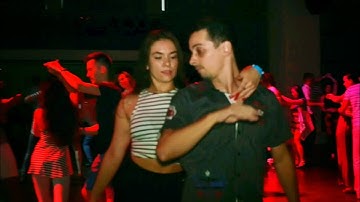 RZC2018 Party. Jorge Peres and Oksana Zemtsova. Zouk improvisation.