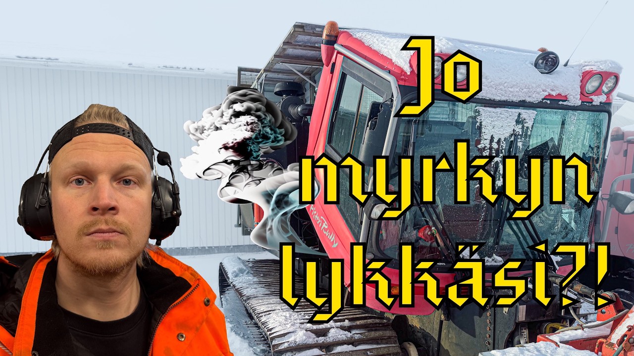 MÖIN RINNEKONEEN MUTTA NYT SE EI KÄYNNISTY