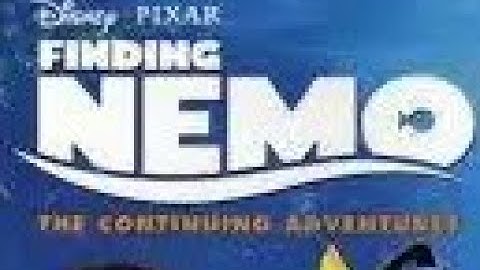 2003-2004 Game Boy Advance; Disney’s Finding Nemo: The Continuing Adventures (Nemo’s Escape!)