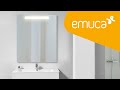 Vidéo: Miroir de salle de bain LED Pegasus