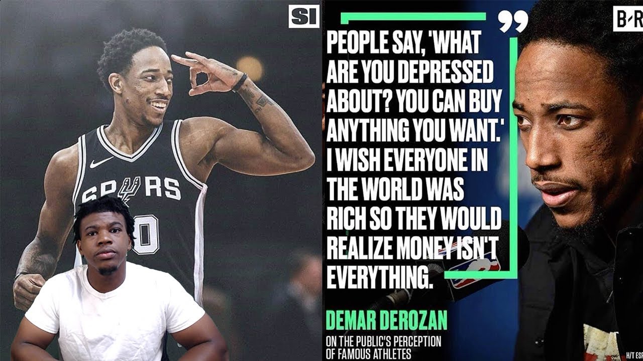 DeMar DeRozan Speaks About Mental Health With Students