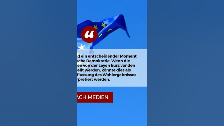 Ursula von der Leyen unter Korruptionsverdacht - Ein gefährlicher Präzedenzfall?
