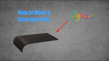 Algodoo Tutorial #5 How to Make a Conveyor Belt.