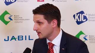 Franz Xaver Feiner of Zollner at productronica 2017