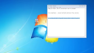 Windows 7 Dual Monitor Taskbar