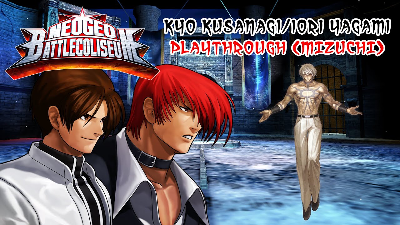 NeoGeo Battle Coliseum: Kyo/Iori Playthrough (Level 7) (Tag Play)