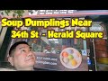 I Try SOUP DUMPLINGS in Busiest Part of Manhattan - NAN XIANG XIAO LONG BAO - Manhattan, NYC