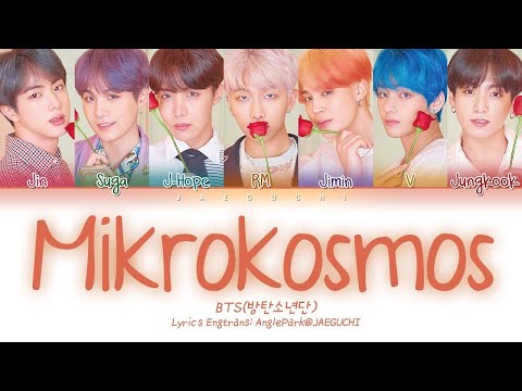 [1 HOUR] BTS - Mikrokosmos (Color Coded Lyrics Eng/Rom/Han/가사)