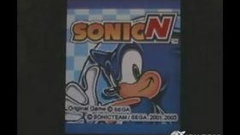 Sonic N N-Gage Gameplay_2003_08_20